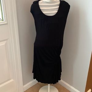 Woman’s black dress